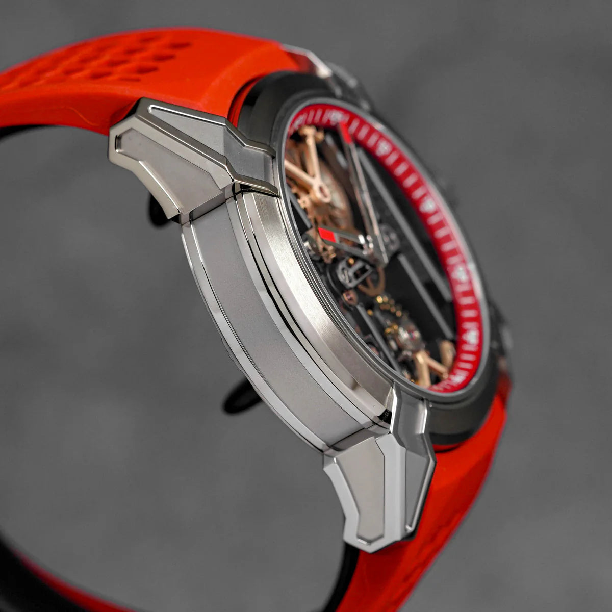 EPIC X TITANIUM RED SKELETON