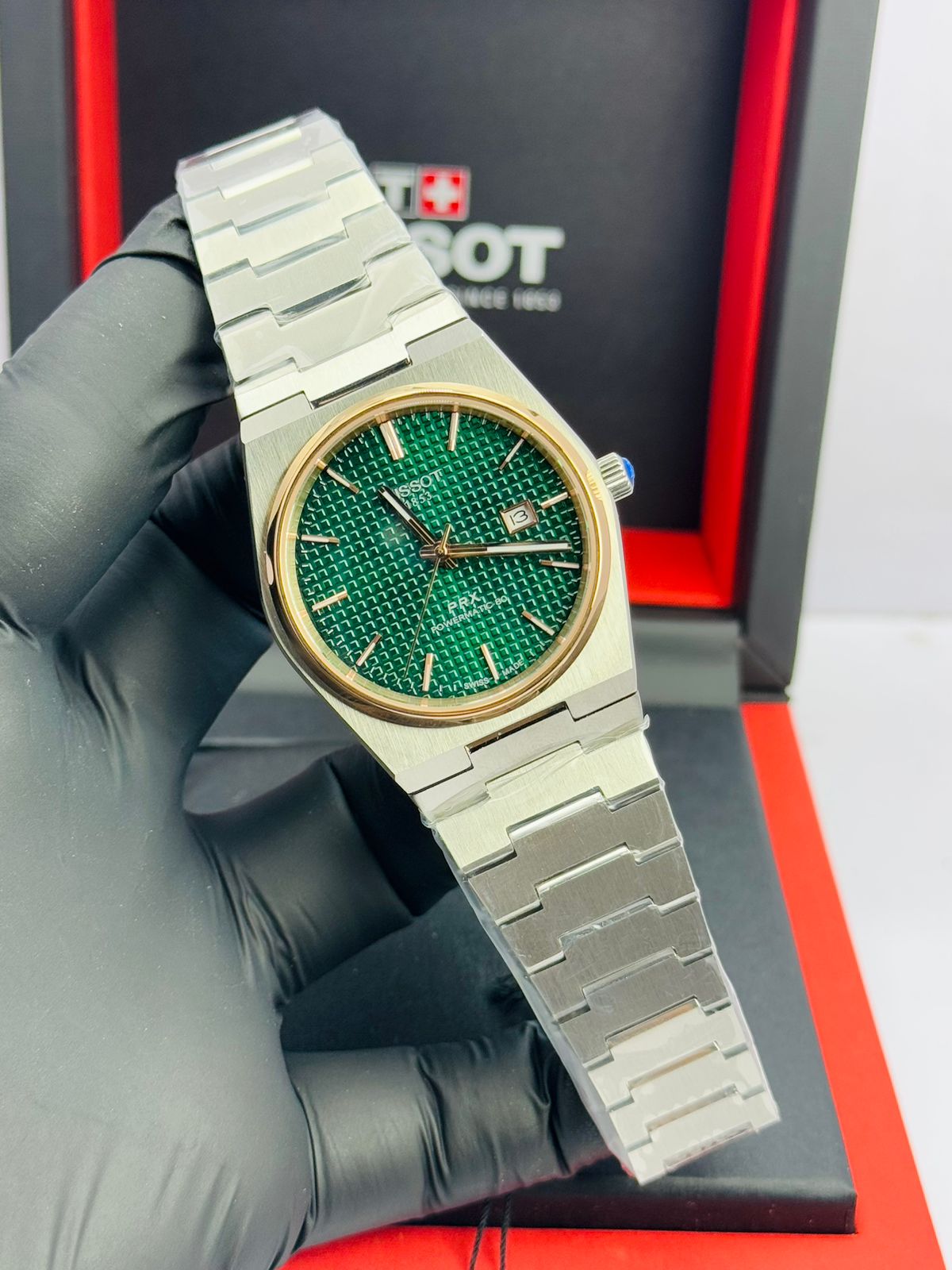 Tissot Chain Watch-GOLD RING DAIL