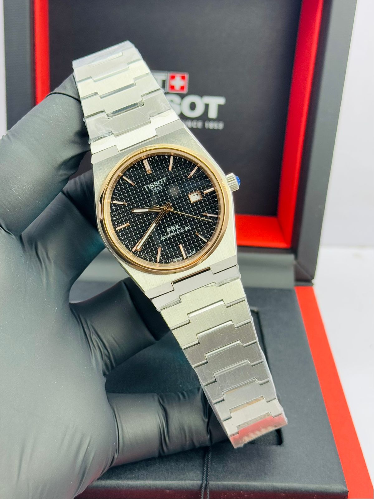 Tissot Chain Watch-GOLD RING DAIL