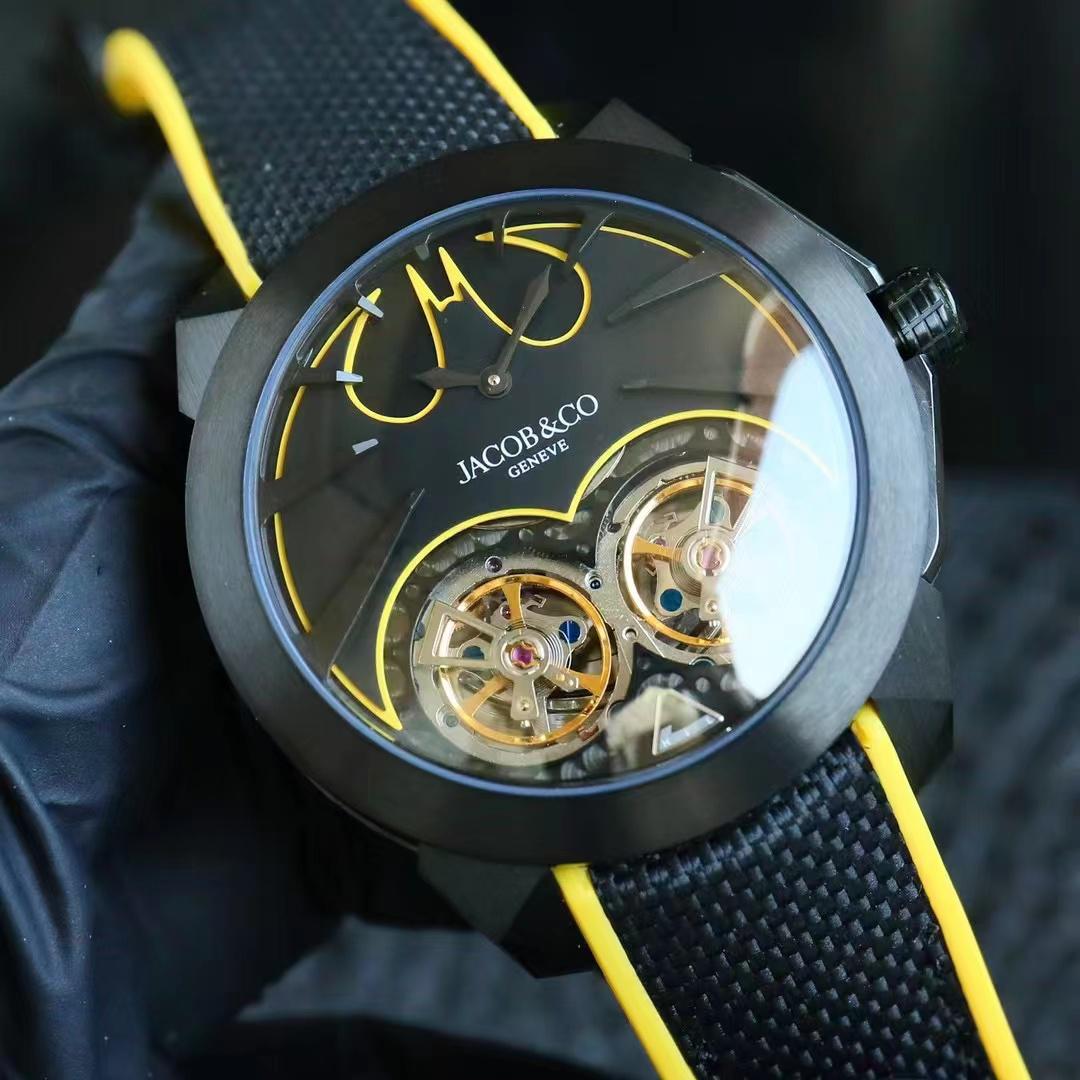 Jacob & Co. Casino Batman Rose Black Black Men’s Watch